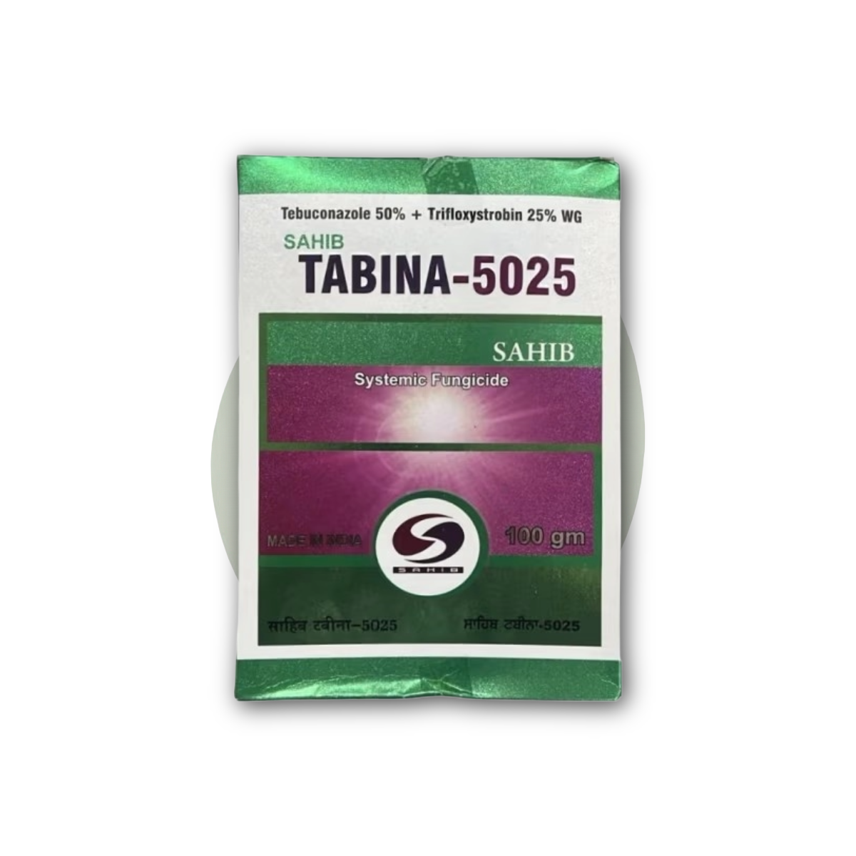 Sahib Tabina-5025 Fungicide Tebuconazole 50% + Trifloxystrobin 25% WG